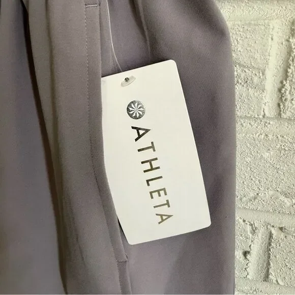 NWT Athleta Stride Midi Skirt Violet Size Large - Picture 3 of 7